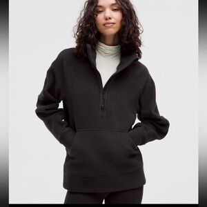 Scuba Tumbled Fleece Funnel Neck Half Zip